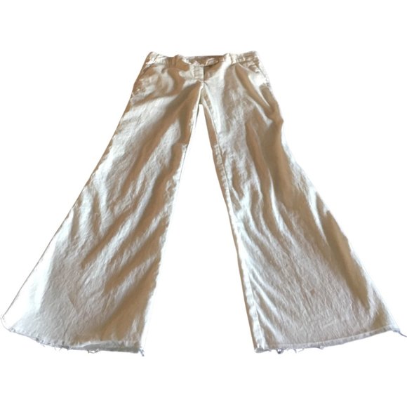 🌸4/$20 NWOT cream-coloured bootcut/flare pant - Picture 2 of 5